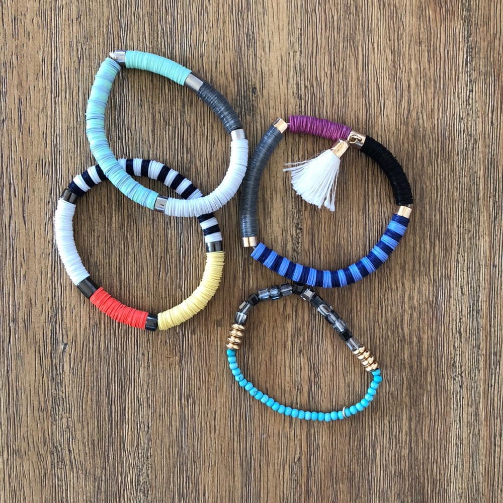Bauble bar bracelets